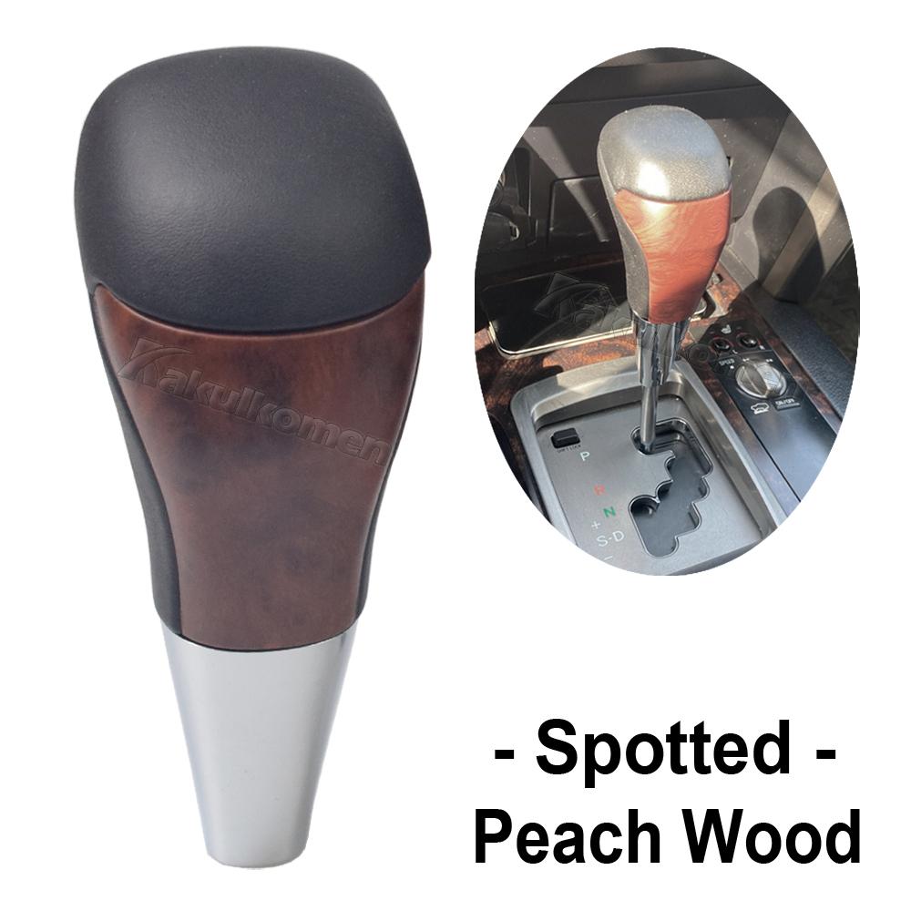 Automatic Leather Gear Stick Shift Knob For TOYOTA Hilux 2015 2016 2017 2019 2019 2020 Car-styling