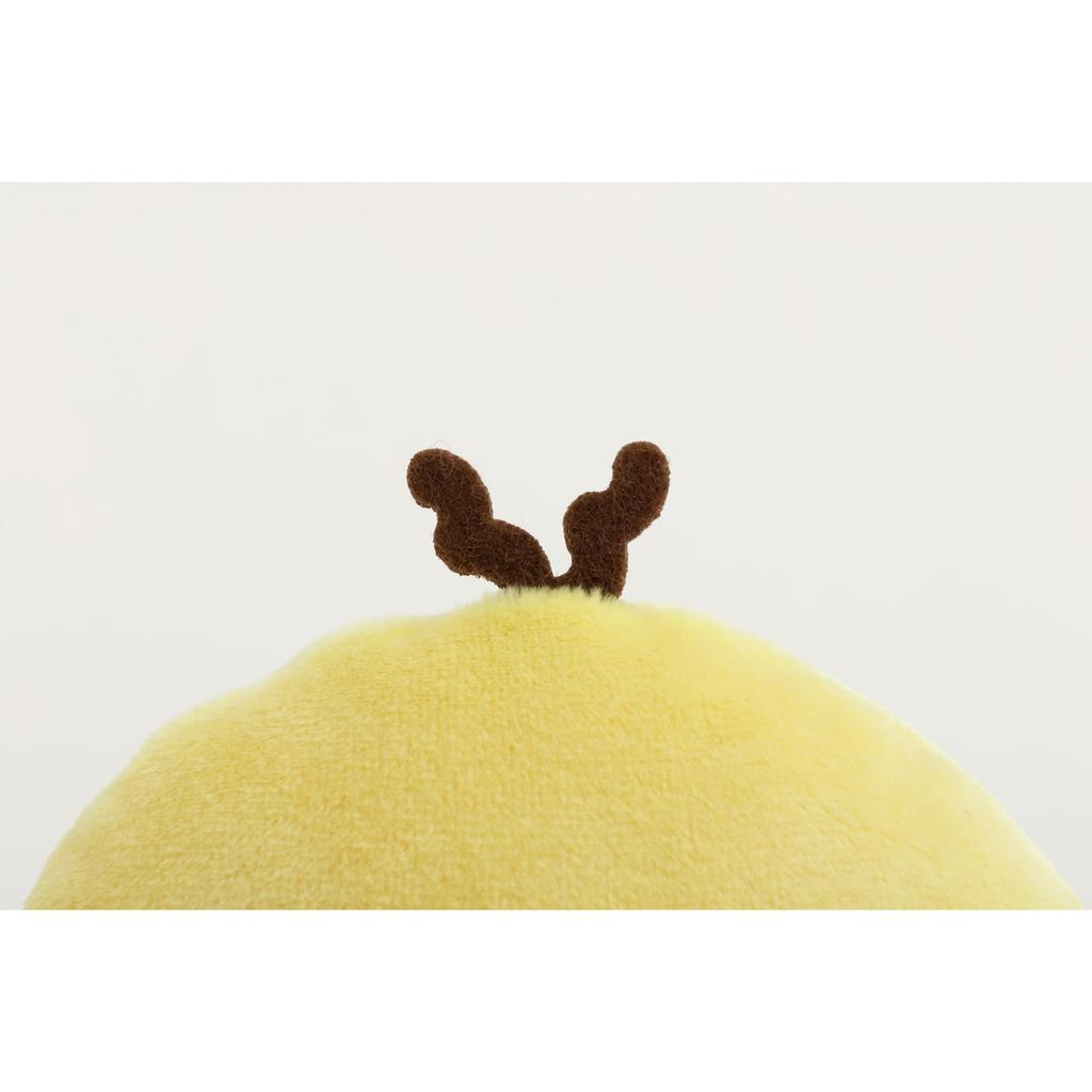 San-X Rilakkuma "Rainy Days, Sunny Days Rilakkuma" Plush Toy with Pouch Kiiroitori MO98501 H180 x W155 x D70mm