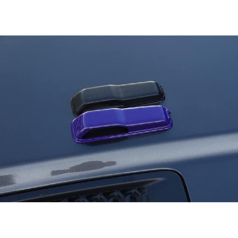 Engine Hood Hinge Cover Decor Trim Cover for 2018-2022 Jeep Wrangler JL and Gladiator JT Exterior Accessories 4PCS Purple