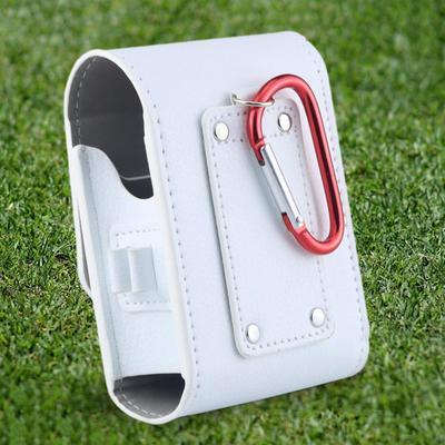 Golf Rangefinder Carrying Case with Buckle Protector Waist Bag Small PU Leather