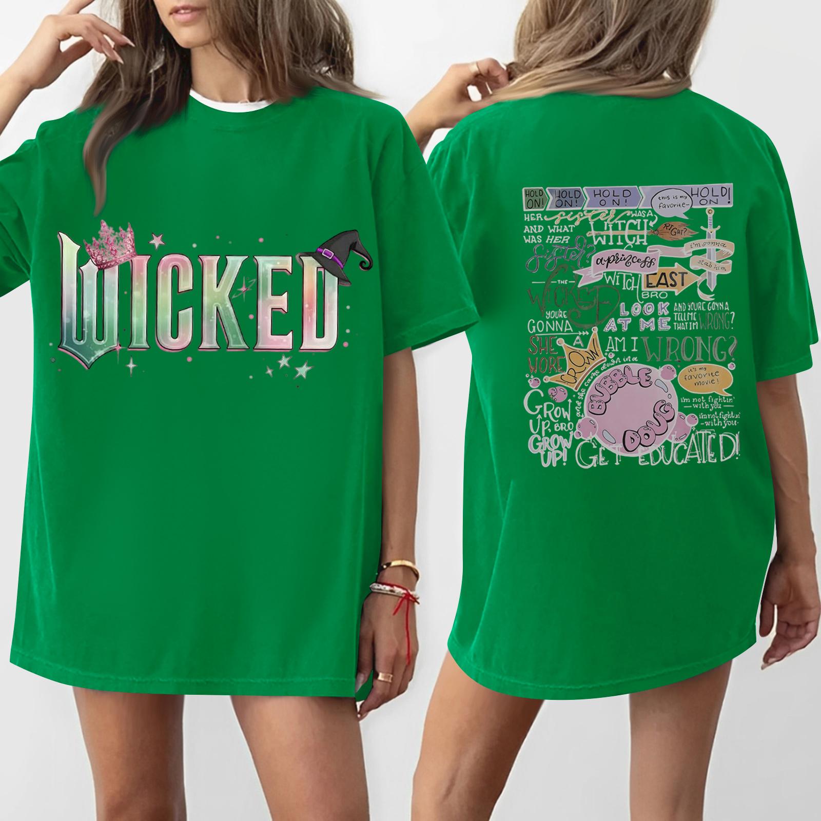 

Women s Casual Fashion Round Neck Printed Short Sleeve T-Shirt Top XXL зелёный