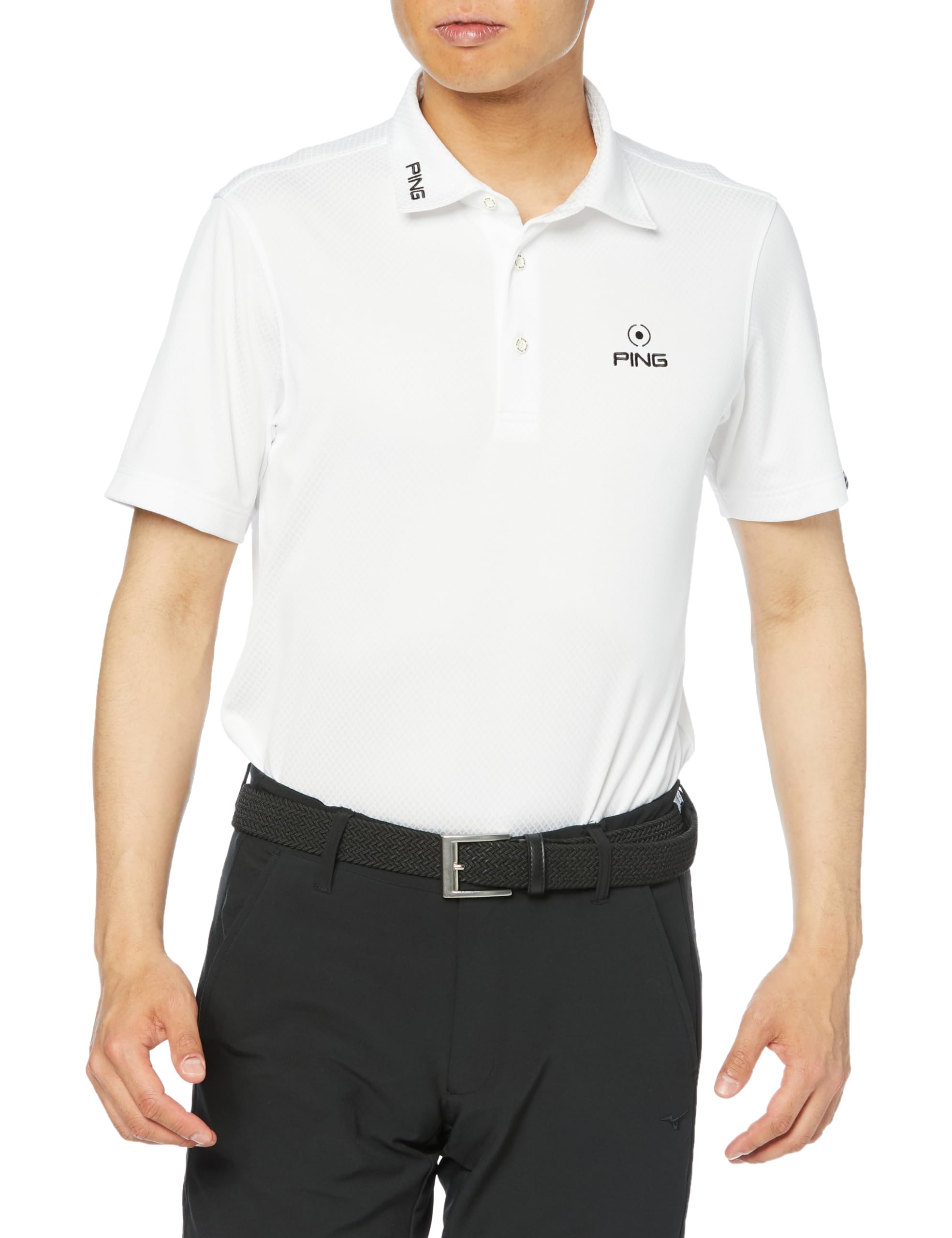 

Поло с коротким рукавом Point Golf 3L [Pin Apparel] Мужское (Один логотип, тянущийся) / / 621-4160101 030_Белый