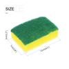 METALLIXITY Dish Sponge X X Set of Kitchen Sponge Scrubber for Green (11 7cm/4.3" 2.8") 6, Non-Scratch - Dishes, Pots, Pans, Sinks, Cookware,