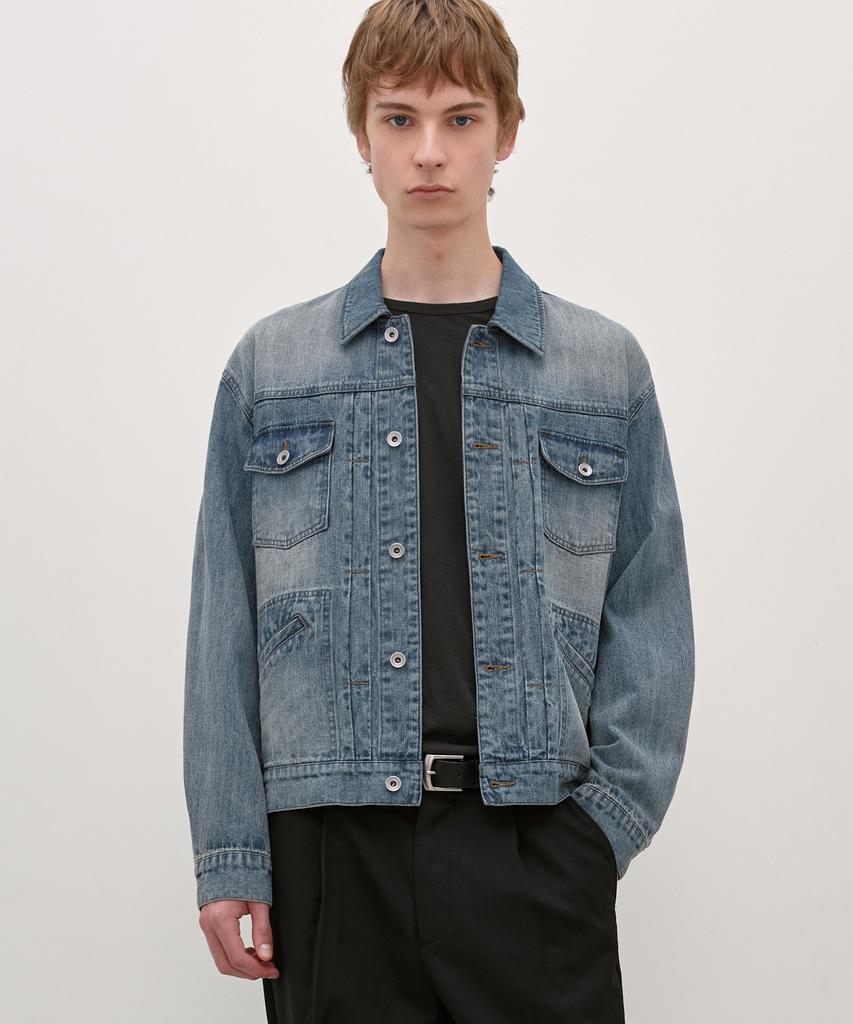 INSILENCE Denim Ranch Jacket Light Blue