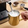 Pointed Spout Milk Pitcher Rustless Steel Milk Foam Vessel Coffee Latte Art Jug Home
