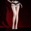 Xiyue sexy waist lace nightclub royal sister aurora stockings shiny ultra-thin pantyhose black silk woman