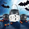 Halloween Colorful Music Pumpkin Lantern & Candy Jar with Sound Control