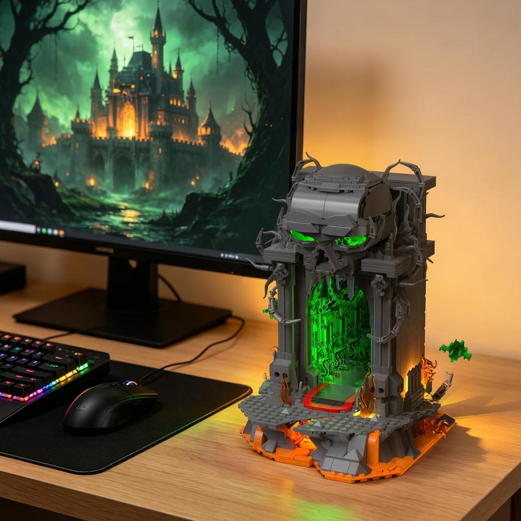 JMBricklayer Dark Portal 40006 LED Building Block Set Direct from Japan