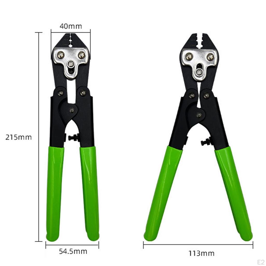 Fishing Pliers Cord Cutter Carbon Steel Hand Tool Multipurpose Crimping Wire Rope Crimper for