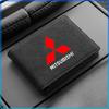 PU Leather Credit Card Case Car Driving Documents Protective Case For Mitsubishi Lancer Lancer ASX Outlander 2 3 Pajero Mirage exzos Pajero 4