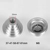 Aluminum Pagoda Pulley Wheel 14mm & 22mm Options for Motor Shaft Drive Compatible with A Type V Shaped Timing Belt
