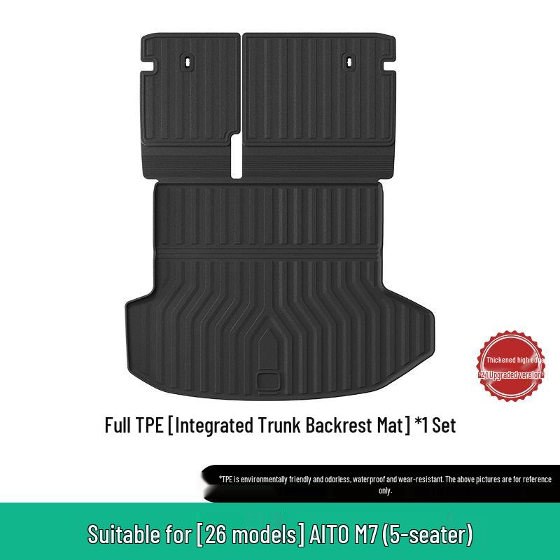 AITO M7 TPE Floor Mats 2022-2026: Eco-Friendly Car, Trunk, and Seat Backrest Mats