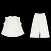 Girls' Embroidered Vest & Pants Set