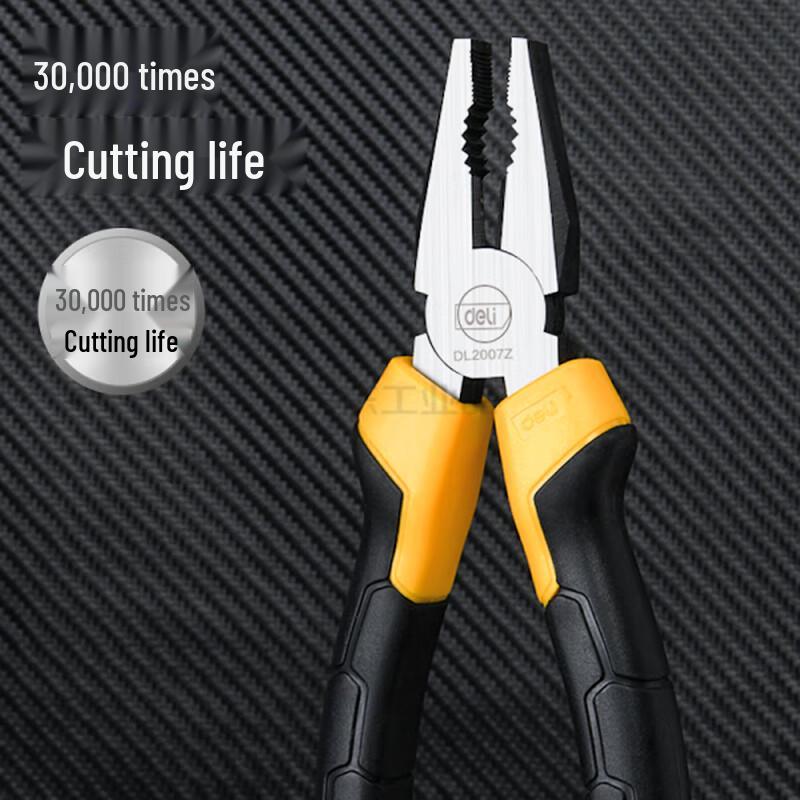 Deli 8-inch Chromium Vanadium Steel Wire Pliers 8 inch