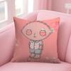 Cartoon Stewie cute fun  Pillow Cover for Bedroom Room and Living Room Sofa Decorative Cushion Cover