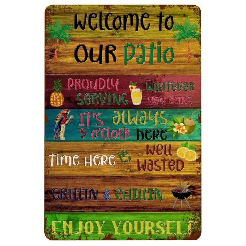 Vintage-Metallschilder „Welcome to My Woman Cave“ mit Aufschrift „Woman Cave“, Poster, Teller, Wanddekoration für Zuhause, Garten, Küche, Bars, Woman Cave, Café, Clubs, Pubs