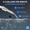 Portable Electric Fuel Transfer Pump Battery Powered Liquid Siphon Pump With Flexible Hose For Gas Cans No Batteries Included