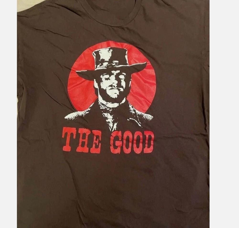 The Good Clint Eastwood Shirt Short Sleeve Black Mens Unisex S-2345XL Unisex T-Shirt S
