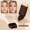 Eraser Foundation Make-up Stick with Brush To Brighten Skin Liquid Foundation, Non-marking, Long-lasting Makeup Concealer