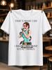 Tomb Raider Heroine With Red And Action Pose S W I Do Quote And Adventure Humor Vintage Adventure Unisex All TShirt