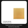 ZISIZ 4-inch Square Gold Cake Boards