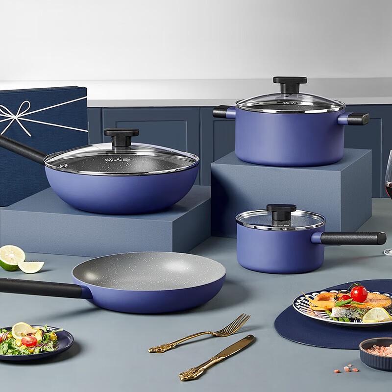 Chu Da Huang Non-Stick 2-Piece Cookware Set