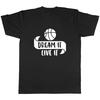 Basketball Dream It Live It Graphic T-shirt