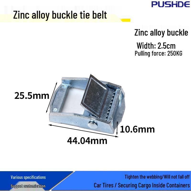Zinc Alloy Buckle Polyester Strap for Luggage and Pallet Binding