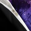 3Pcs Purple Forest Wolf Bedding Set 3D Print Luxury Soft Duvet Cover King Queen Twin Single Size Birthday Gift Bedroom Decora