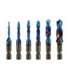 M3 M4 M5 M6 M8 M10 Hand Tools Hex Shank Titanium Plated HSS Screw Thread Metric Tap Drill Bits Screw Machine Compound Tap