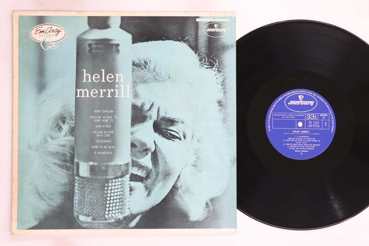 

LP Record HELEN MERRILL - Helen Merrill BT1325 MERCURY 1974 Japan Jazz Used