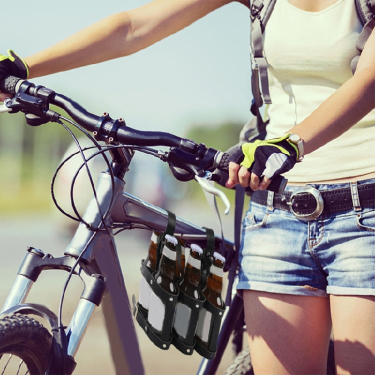 Bicycles Beer Carrier Holder Beer Bottle Carrier Folding Bottle Carring Bag