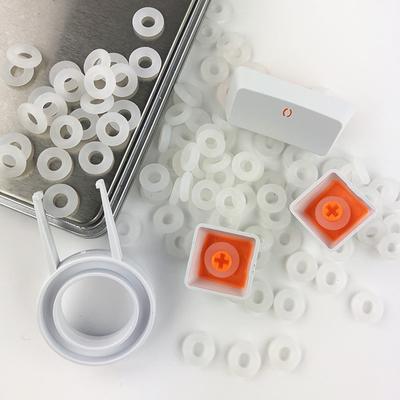 120 Styck Tangentkapslar O Ring Seal Ljuddämpare För Merchanical Keyboard Mx Switch