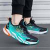 Anta Childrens Red Flame Non-Slip Anti-Kick Shock Absorbing Wear-Resistant Low-Top Running Shoes Kids sneaker Green 312415511H-1