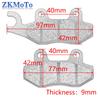 Motorcycle Front Brake Pads For SUZUKI EN 125 TS125 RM 125/250 TS200 DR 250 RMX 250 LT-F 300 DR 350 LT-R 450 LT-A 500 Motocross