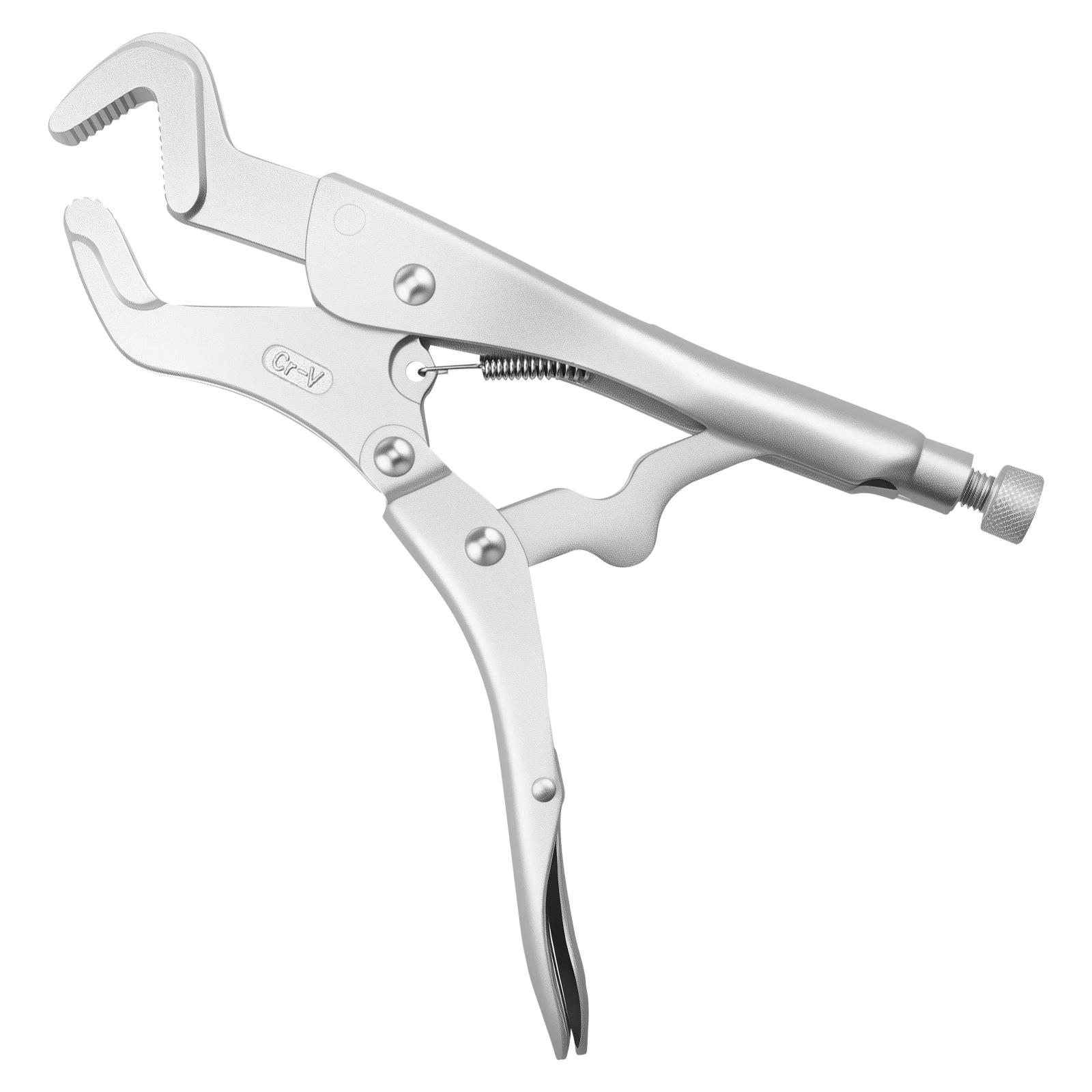 Grip Pliers Solid Pipe Clip Repair Welding Pliers Connector Pliers Adjustable Jaw Vice Grips Pliers Anti Slip Jaw Locking Pliers
