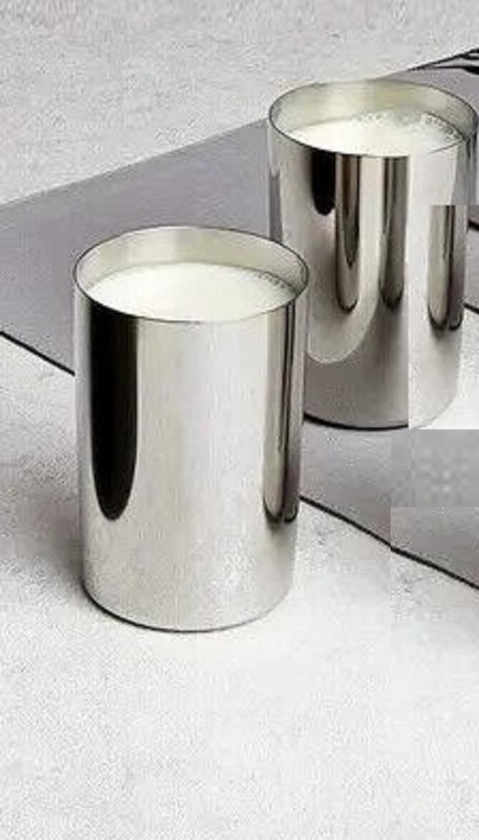 @ Stainless Steel Glass 3 Different Size Set Of 2