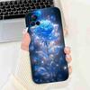 For Vivo V21e 4G V2061 6.44" Case Fashion Painting Soft Silicone TPU Cover For Vivo Y73 2021 V2059 Luxury Flower Cat Phone Cases