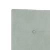 Box Spring Bed with Mattress Light Grey 120 X 200 Cm Velvet