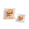 100Pcs Transparent Thank You Self-Adhesive Bag Plastic Pouches For Ring Earring Necklace Jewelry Travel Display Packaging Bags
