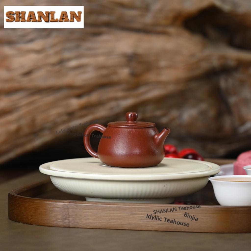 70ml Luxury Yixing Purple Clay Teapots Handmade Large Caliber Pot Raw Ore Dahongpao Mud Kettle With Strainer Zisha Tea Set Gifts