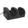 Electric Foot Massager Heating Kneading Roller Hot Compression Foot Massager Muscle Relaxation Black