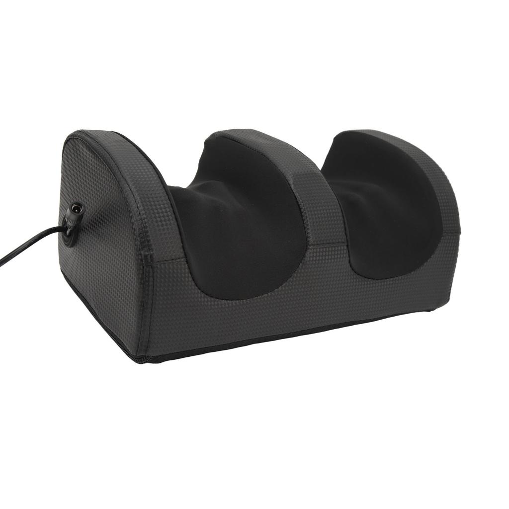 Electric Foot Massager Heating Kneading Roller Hot Compression Foot Massager Muscle Relaxation Black
