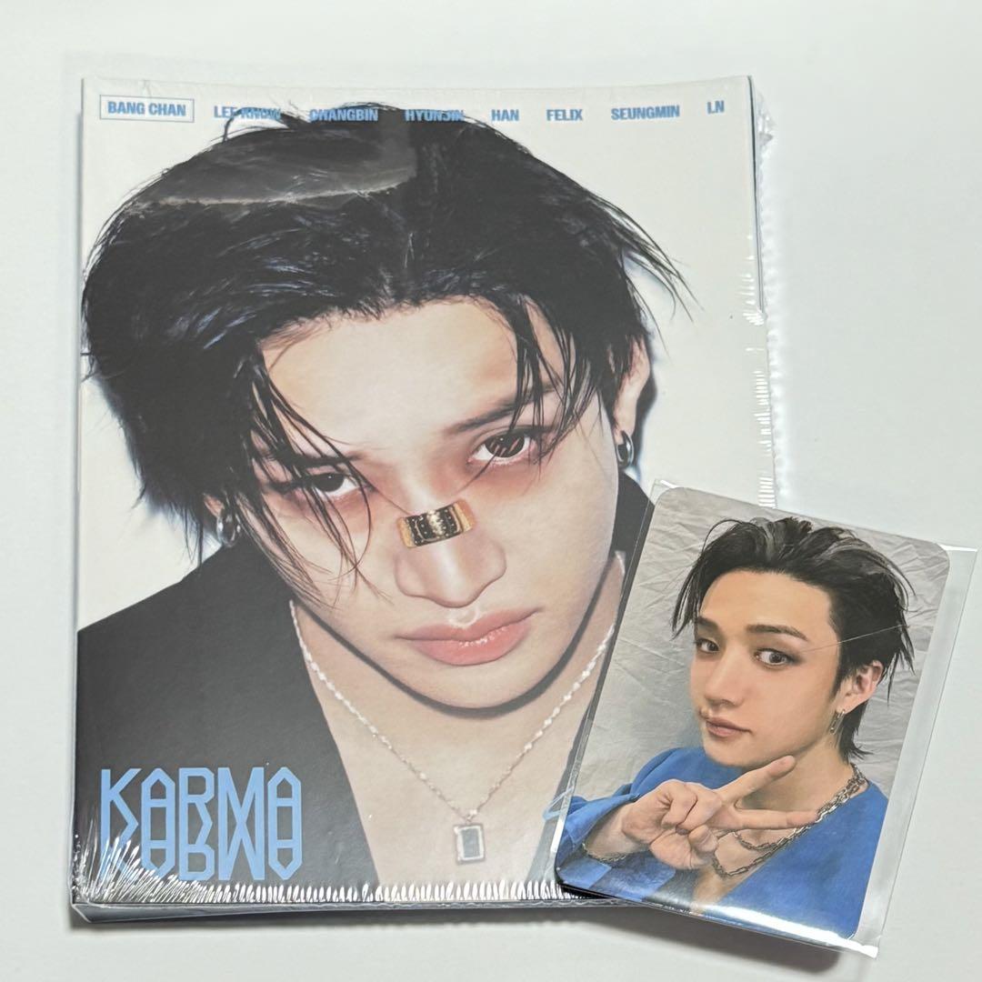 

[USED] yes24 special offer KARMA accordion Bang Chan