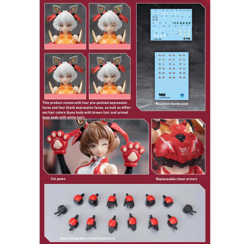 HiPlay "Lion" - Eternal Daylight: The King of the Mountains Awakens, 1/12 Scale, Pre-Colored Plastic Model Kit, Approx. 170mm Tall