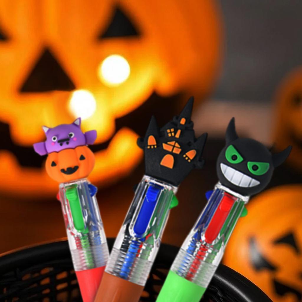 4-in-1 Multicolor Ballpoint Pen 10 Colors Retractable Bear Ballpoint Pens For  School Supplies Students Children Gifts5ml