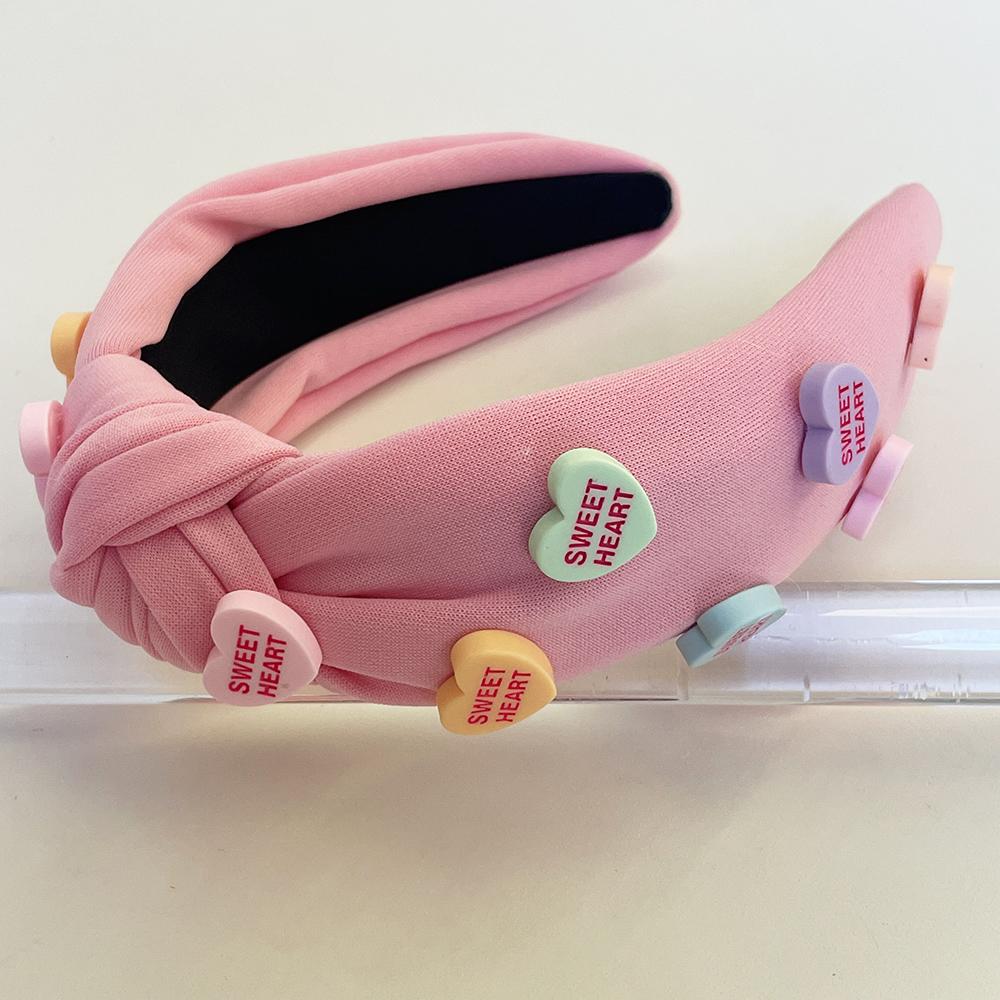 Valentinstag Süßer Herzknoten Haarband Stirnband Erwachsene Haarschmuck Haarschmuck