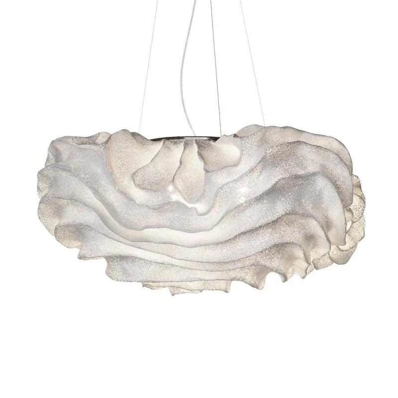 Modern Minimalist Creative Bedroom Chandelier Nordic Light Luxury Showroom Firefly Star Decoration Stainless Steel Fixtures