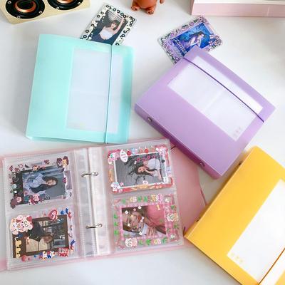 Korean Style Transparent Card Holder & Photo Album Binder