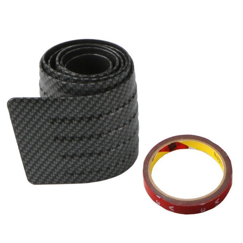 Universal Rear Bumper Guard Car Trunk Door Sill Plate Protector Pvc Rubber Protector Strip For Bumper Reinforcement Decoration